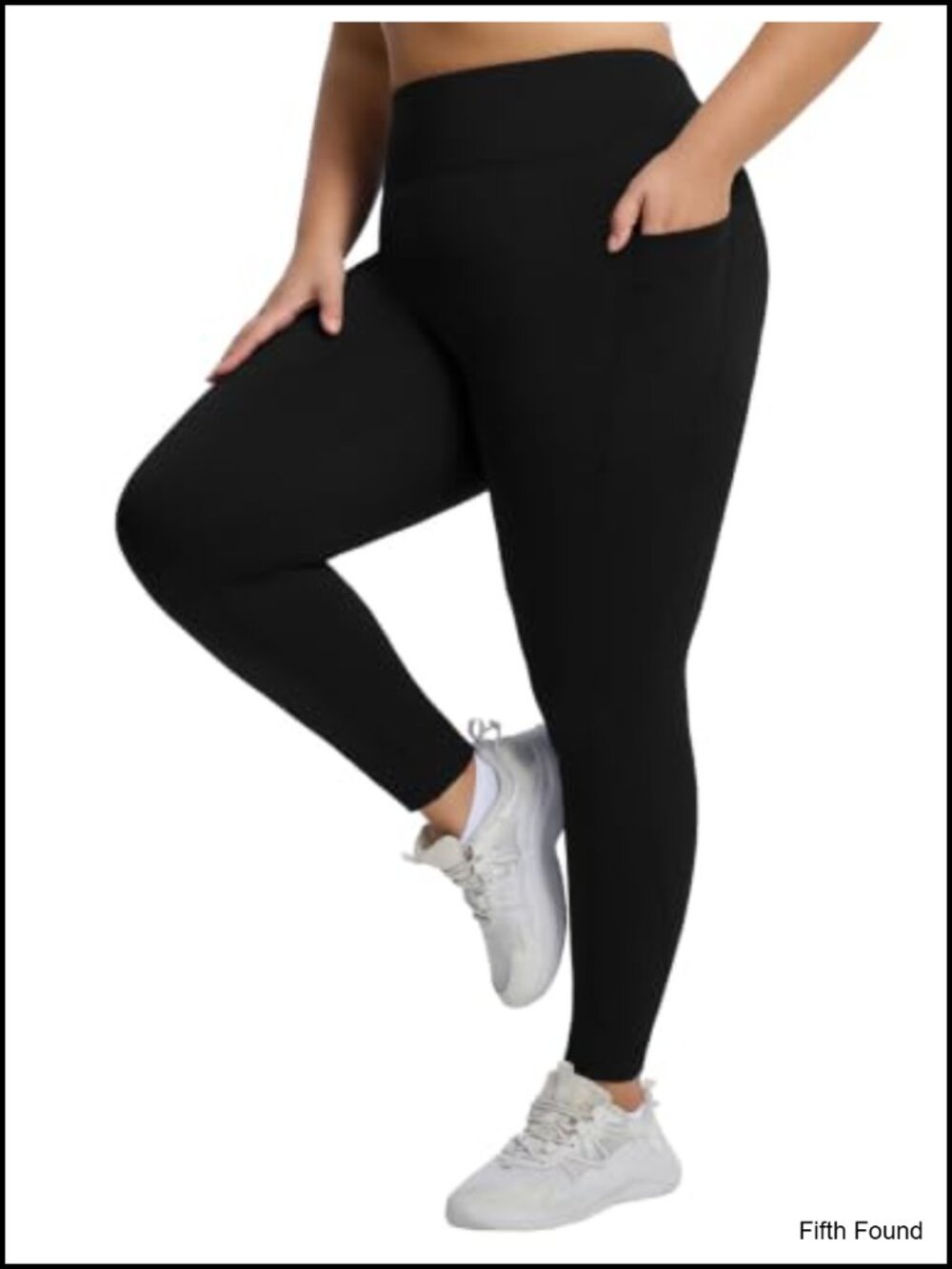 Plus Size Fleece Lined Leggings Water Resistant Thermal Tights